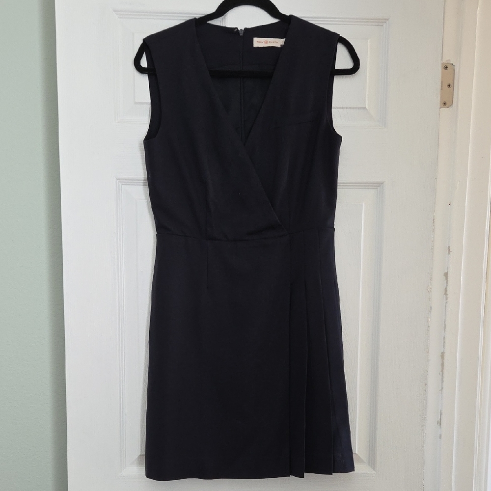 Tory Burch Black Sleeveless Mini Dress